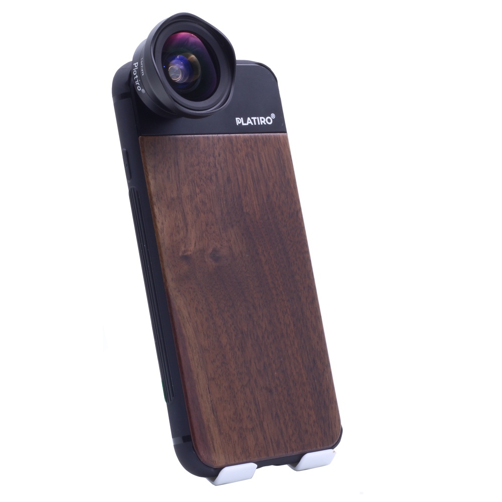 Platiro clip leans wooden case