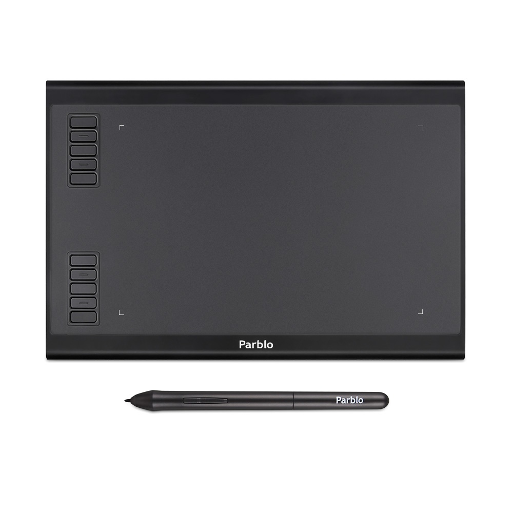 Parblo A610 Plus Digital Tablet Graphics Drawing Tablet-india-tiyana