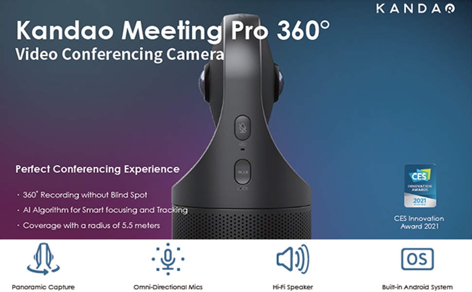 Kandao Meeting Pro 360° Conference Camera india tiyana 5