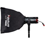 LIGHT CONTROL GRID Following Aputure’s philosophy of ultimate light control for both soft and hard lights, the LS 60 Softbox includes a fabric light control grid to give the soft light direction and minimize excess spill.