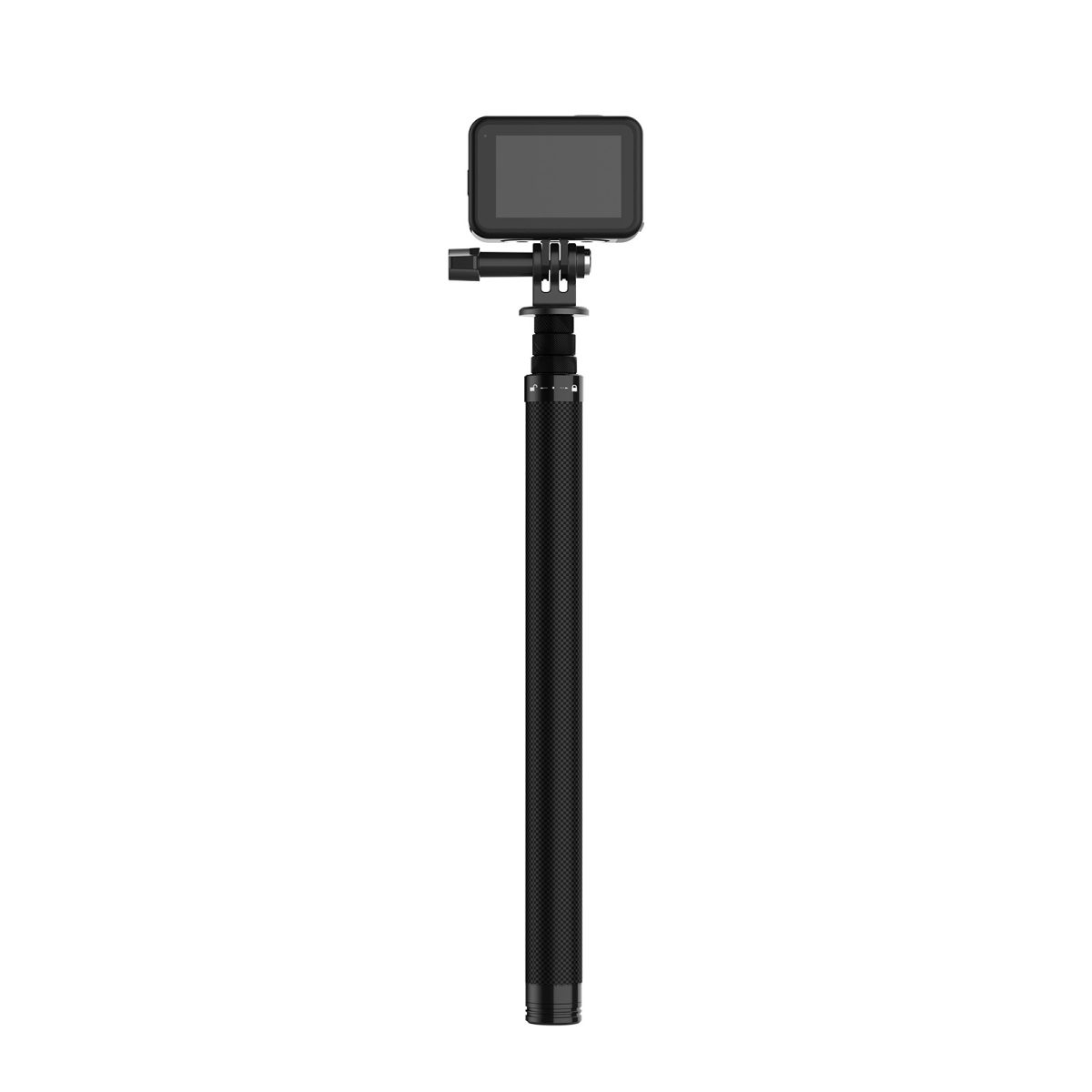 TELESIN TE-MNP-117 1.16M Carbon Fiber Adjustable Selfie Stick india tiyana 3