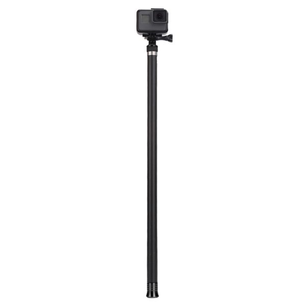 TELESIN 2.7M Long Carbon Fiber Handheld Selfie Stick Extendable Pole Monopod india tiyana 1