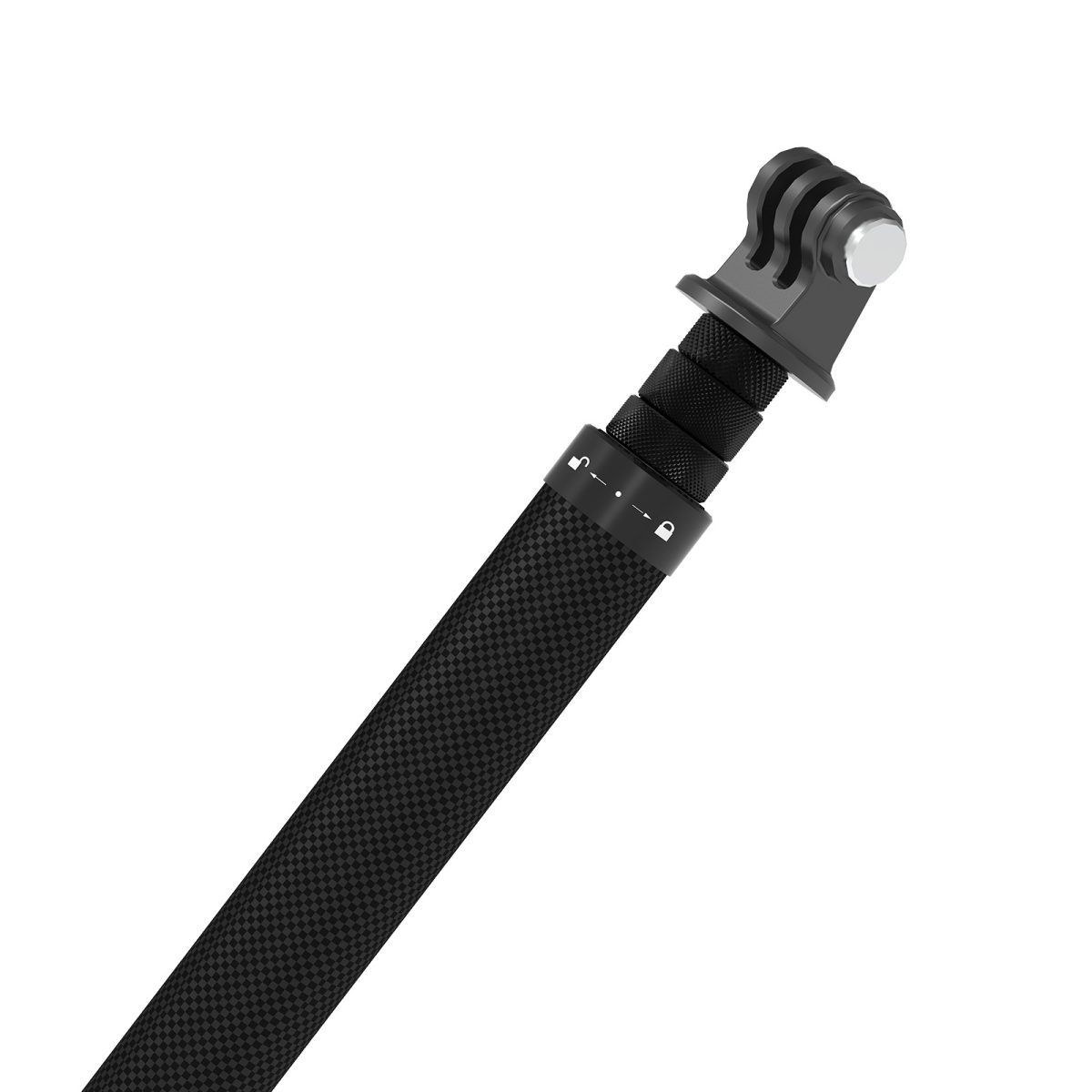 TELESIN TE-MNP-117 1.16M Carbon Fiber Adjustable Selfie Stick india tiyana 6