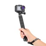 TELESIN TE-MNP-90T 90cm Carbon Fiber Extendable Selfie Monopod with Aluminum Tripod Stand india tiyana 22