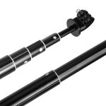 TELESIN GP-MNP-090-S Extendable Aluminum Alloy Selfie Stick With Tripod And Phone Clip india tiyana 7