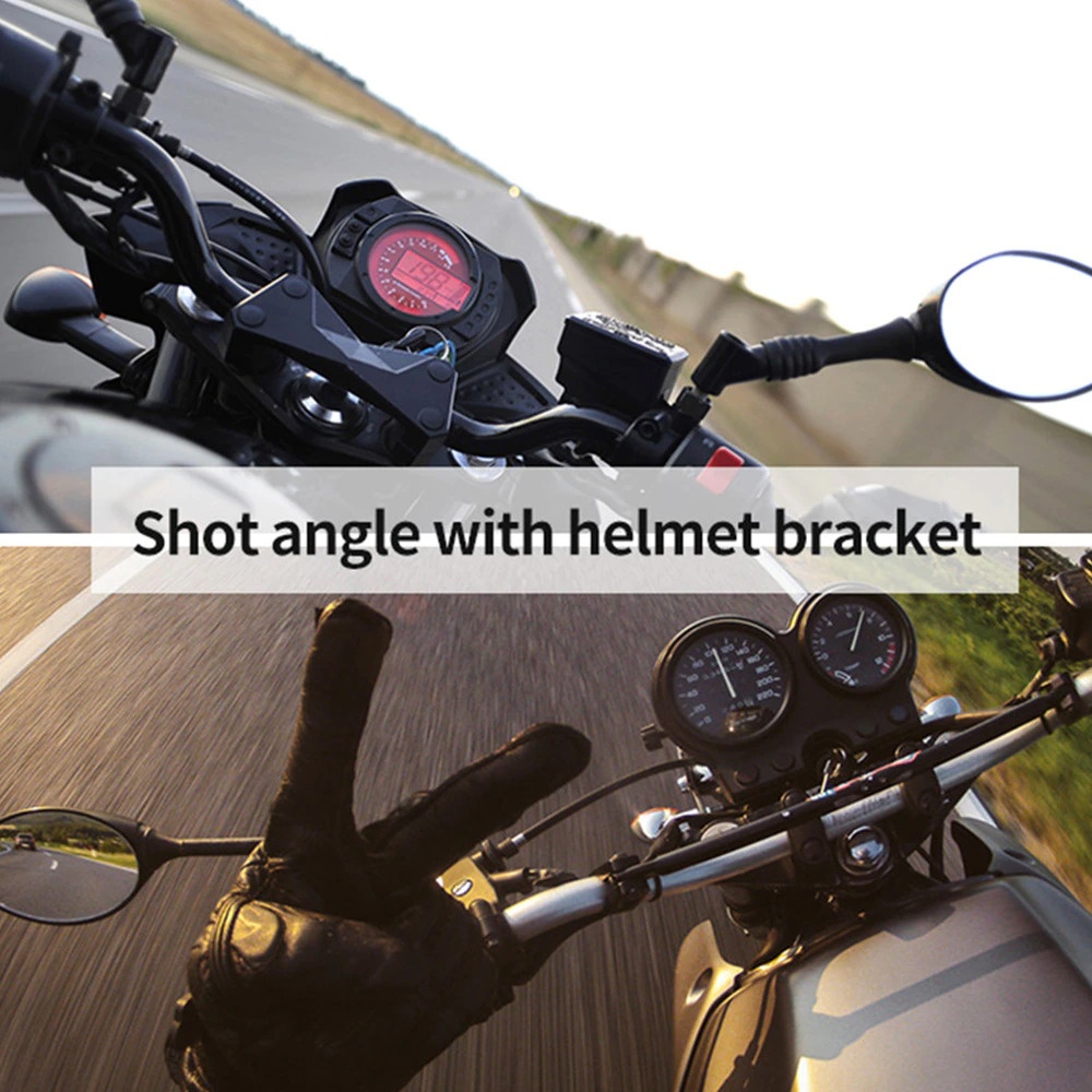 TELESIN GP-HBM-MT7 Motorcycle Helmet Chin Mount for Gopro india tiyana 13