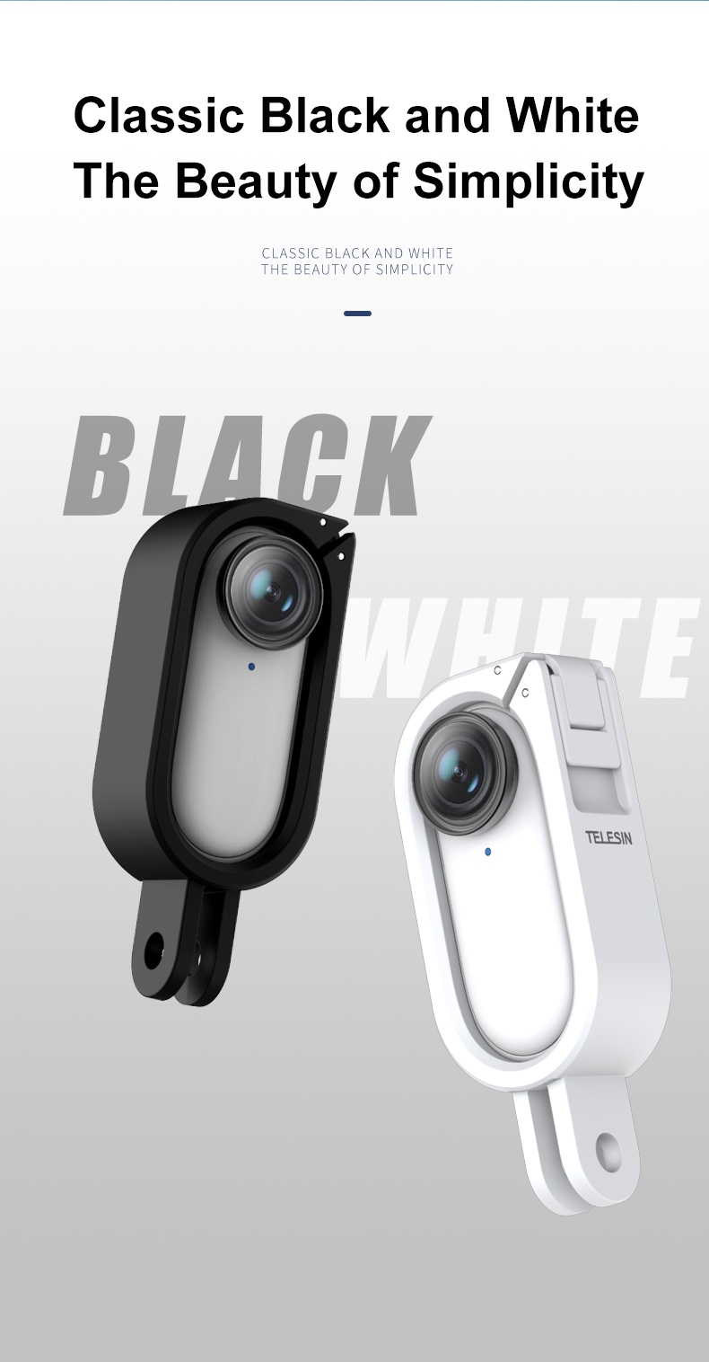 Telesin IS-CFR-001 Housing Camera frame for Insta360 Go2 india tiyana 23