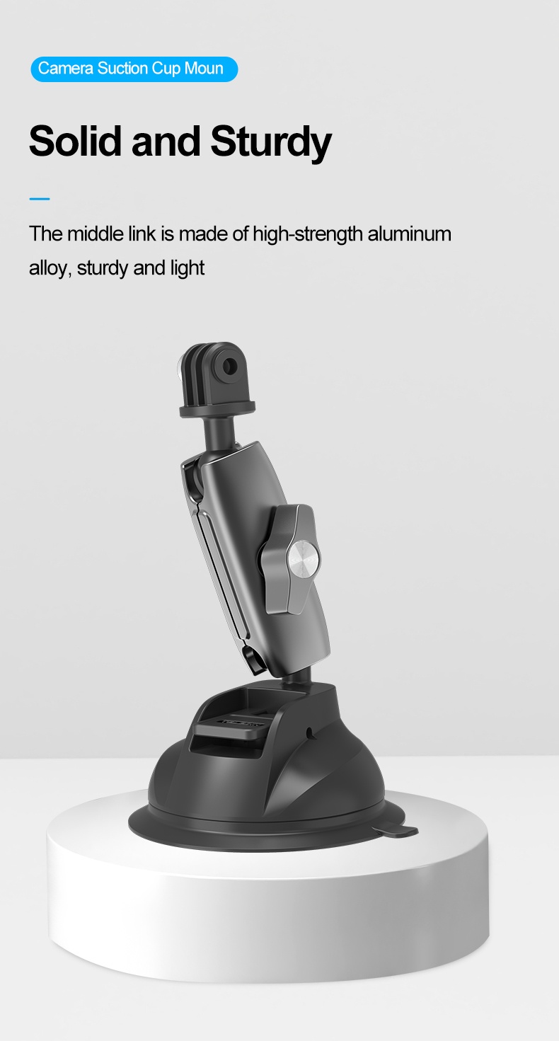 TELESIN TE-SUC-010 Camera Suction Cup Mount india tiyana 7