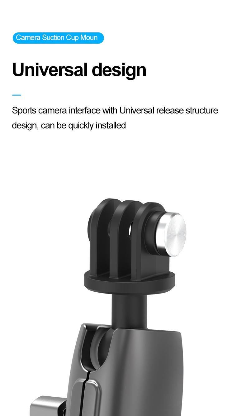 TELESIN TE-SUC-010 Camera Suction Cup Mount india tiyana 9