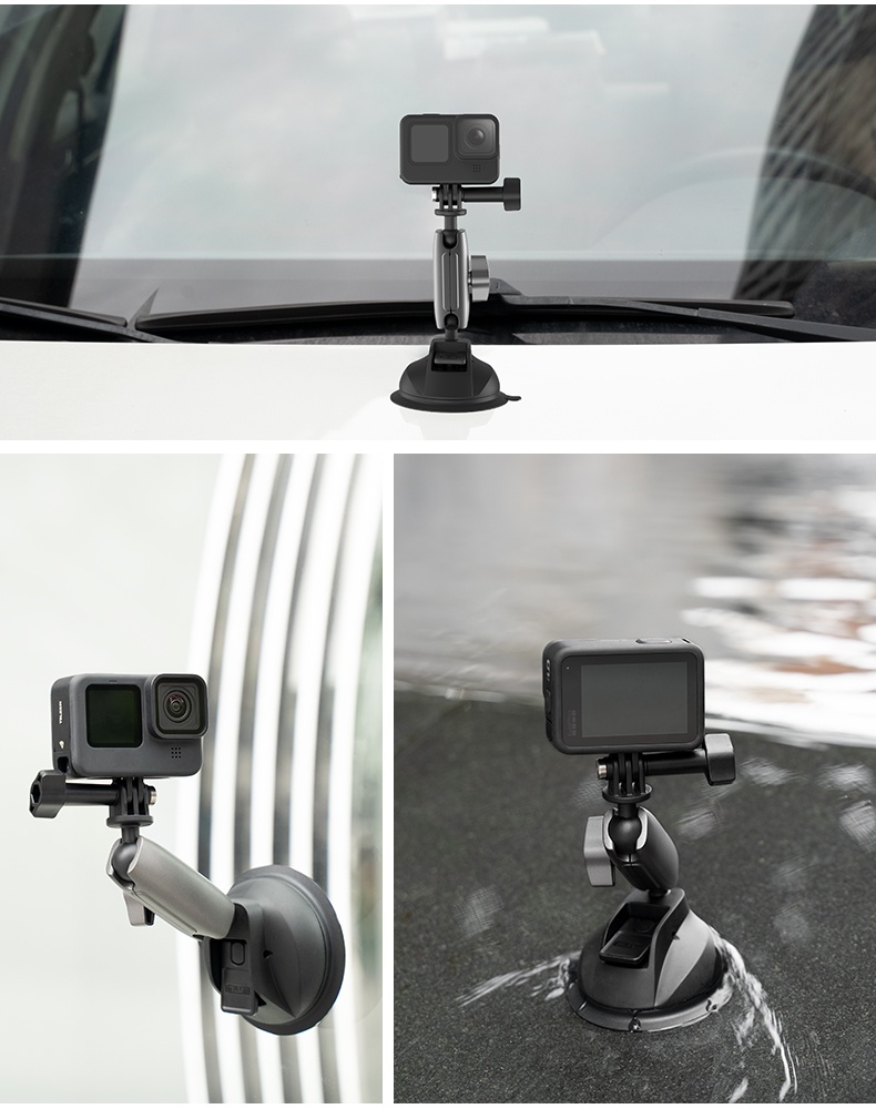 TELESIN TE-SUC-010 Camera Suction Cup Mount india toiyana 12