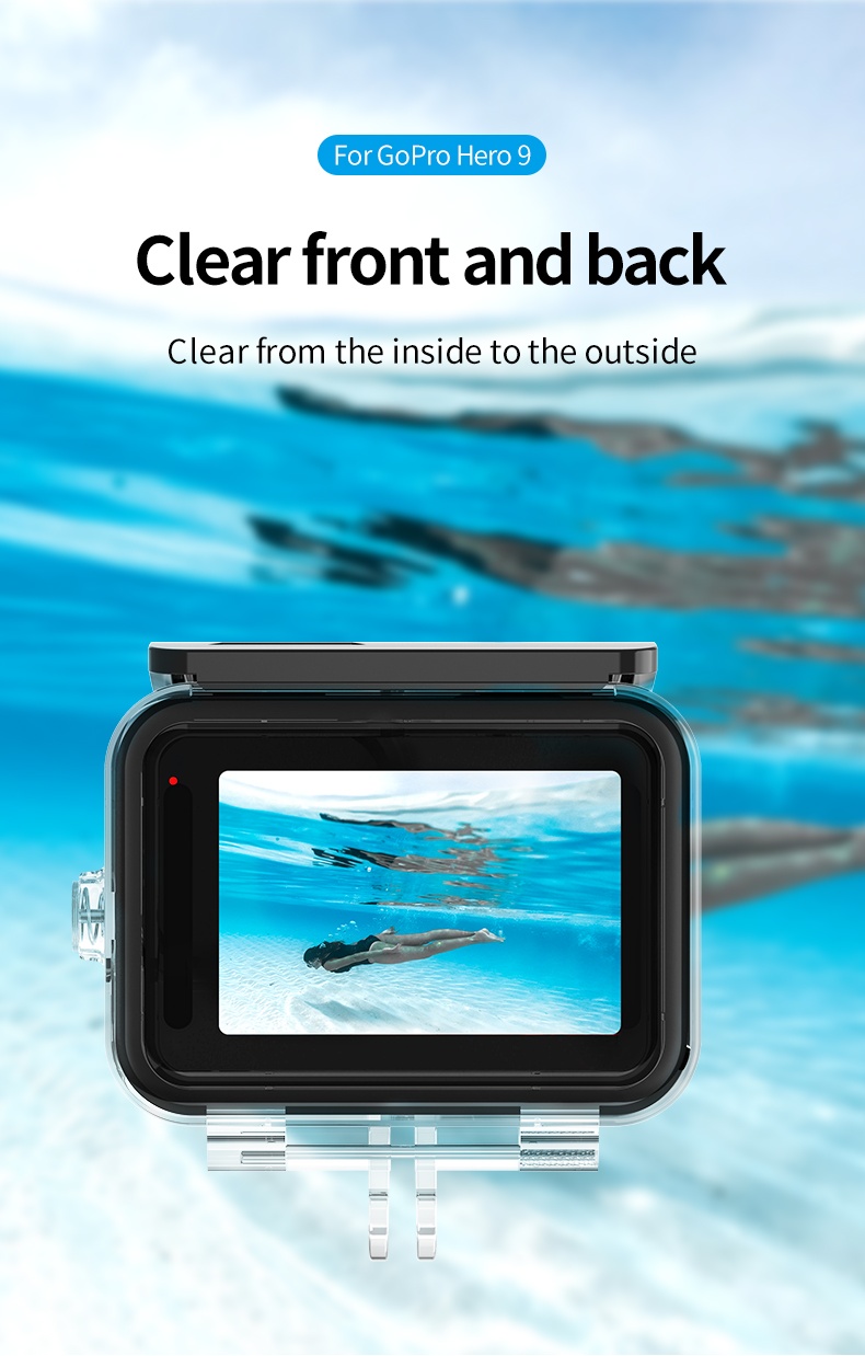 TELESIN GP-WTP-901 Waterproof Dive Case for GoPro Hero 9 india tiyana 13