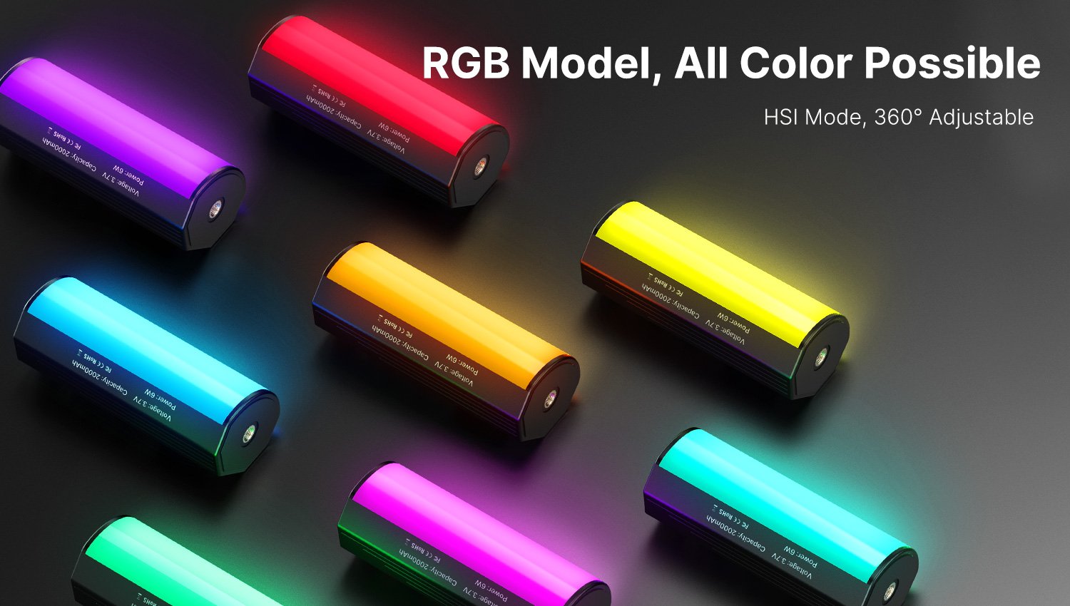 Ulanzi 2637 Compact Magnetic RGB Tube Light india tiyana 6