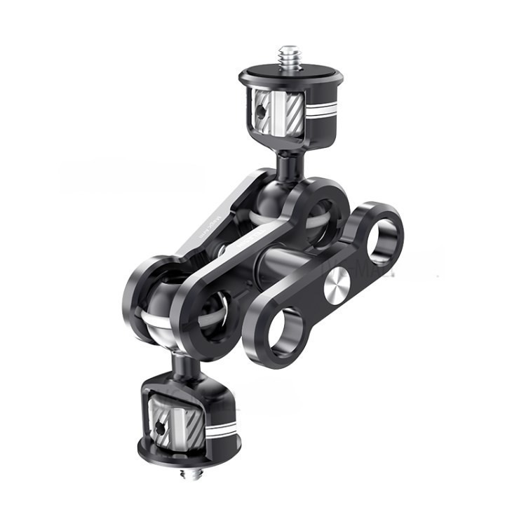 TELESIN TE-MUB-001 Magic Arm 360° Rotation Double Ball Head india tiyana 1