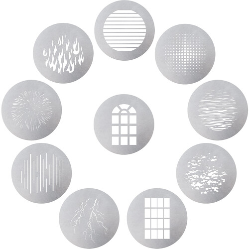 Aputure Spotlight 10-Piece Gobo Kit india tiyana 1