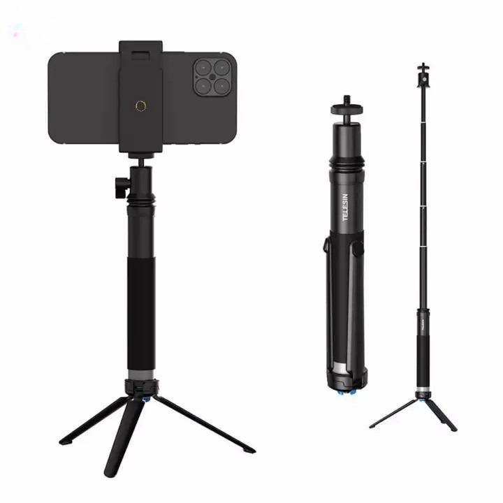 TELESIN GP-MNP-093-H 0.9m Aluminum Alloy Selfie Stick