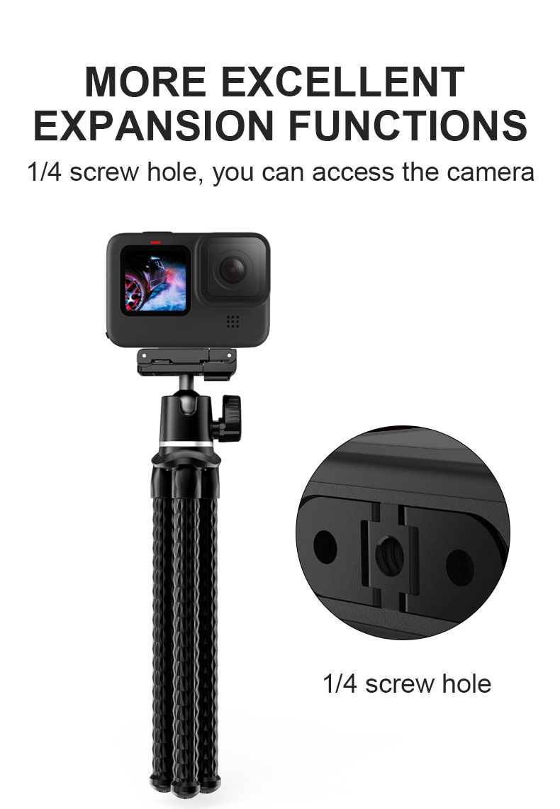 TELESIN GP-FMS-902 Multifunctional Extendable Mount For GoPro 8/9/10 india tiyana 8