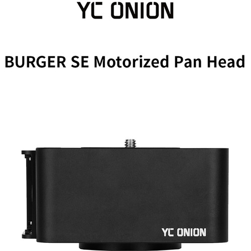 YC Onion Burger SE Electric Panoramic Tripod Head Pan Tilt Head Motorized APP Control for Time-lapse Video Phone Camera shooting