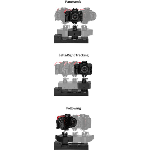 YC Onion Burger SE Electric Panoramic Tripod Head Pan Tilt Head Motorized APP Control for Time-lapse Video Phone Camera shooting