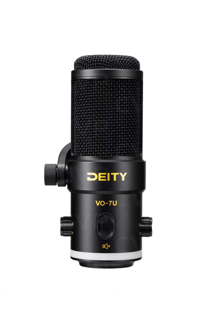 deity vo-7u dynamic usb podcast microphone