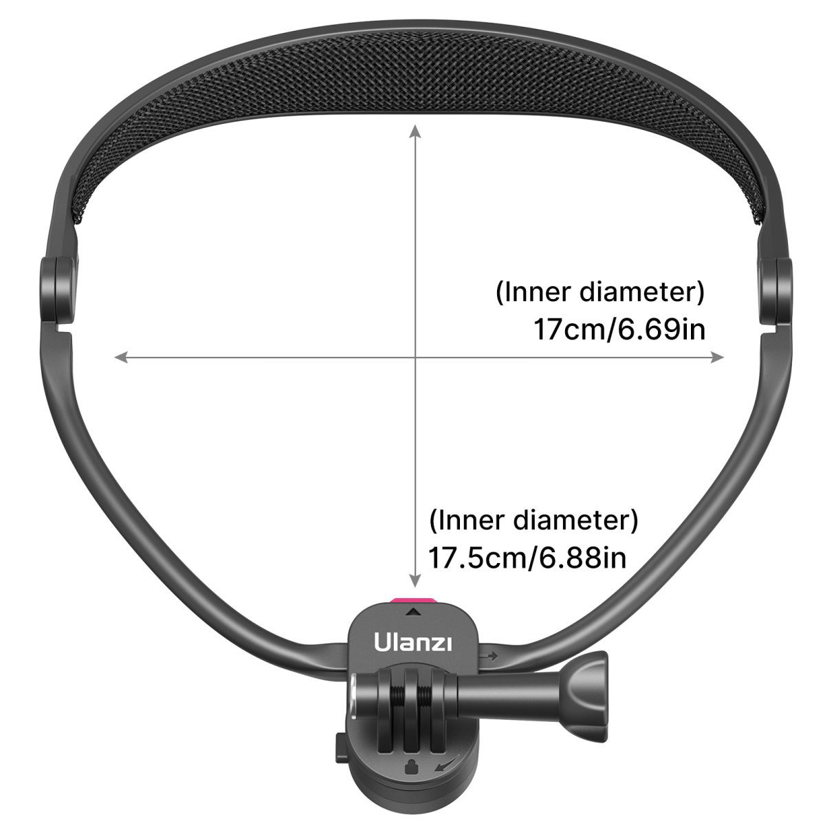 Ulanzi Go-Quick II Neck Holder for Action Camera-India-tiyana