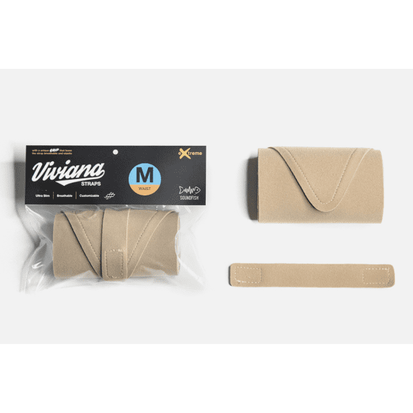 Viviana Straps Extreme Waist Strap for Wireless Transmitter Beige Medium-india-tiyana-1