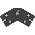 Aputure-Hexagon-Flat-Connector-for-INFINIBAR-Series-LED-Panel-Lights-INDIA-TIYANA
