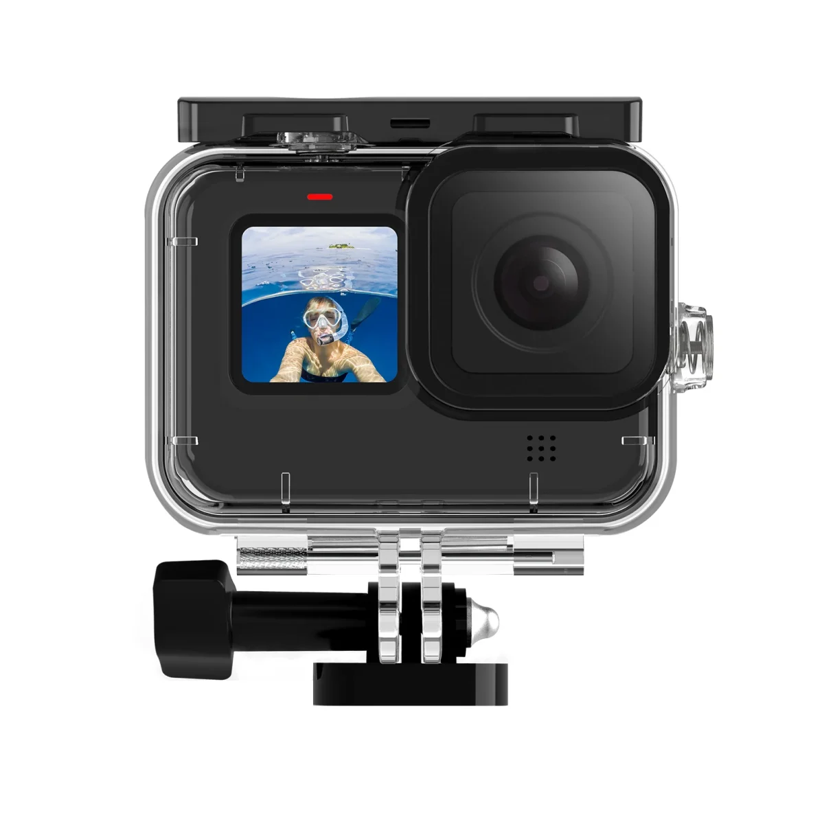 TELESIN-45M-Diving-Waterproof-Case-with-Lens-Filter-for-GoPro-Hero-1211109-India-Tiyana