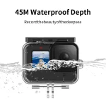 TELESIN-45M-Diving-Waterproof-Case-with-Lens-Filter-for-GoPro-Hero-1211109-India-Tiyana