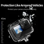 TELESIN-45M-Diving-Waterproof-Case-with-Lens-Filter-for-GoPro-Hero-1211109-India-Tiyana