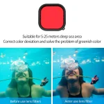 TELESIN-45M-Diving-Waterproof-Case-with-Lens-Filter-for-GoPro-Hero-1211109-India-Tiyana