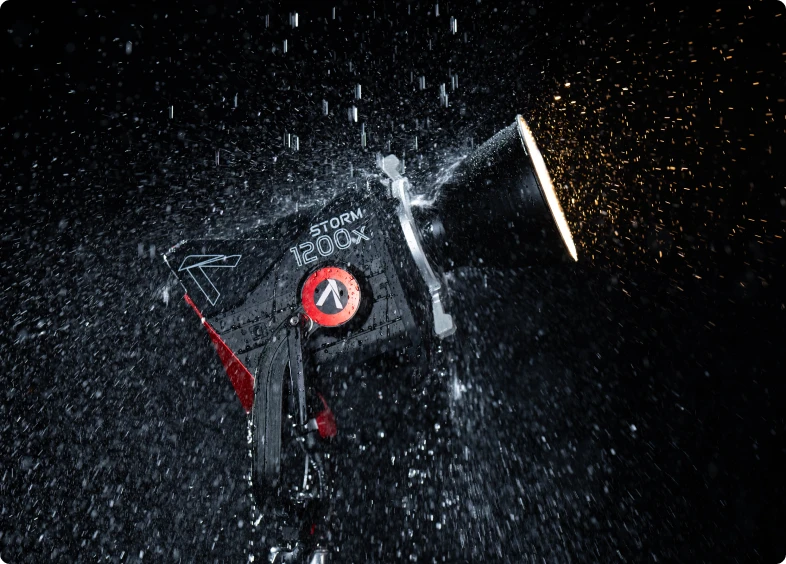 Aputure STORM 1200x Bi-Color LED Monolight-India-Tiyana 