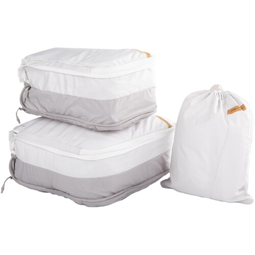 PGYTECH P-CB-098 Clothes Storage Set (Shell White and Oatmeal Gray)